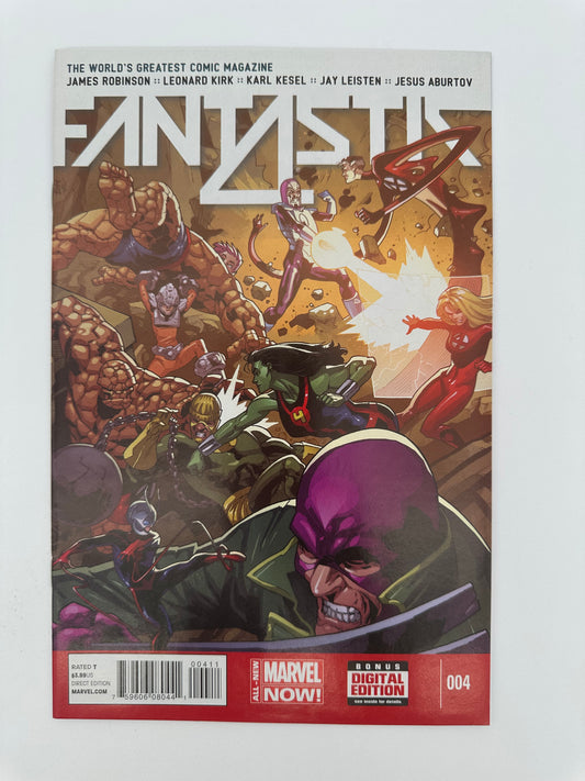 Fantastic Four Marvel Now #004 NM