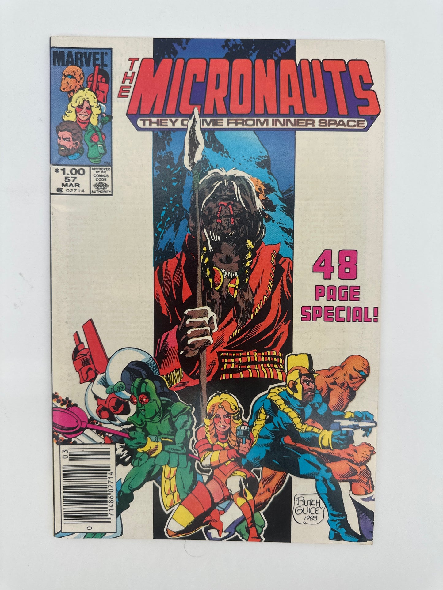 The Micronauts #57 Newsstand VF