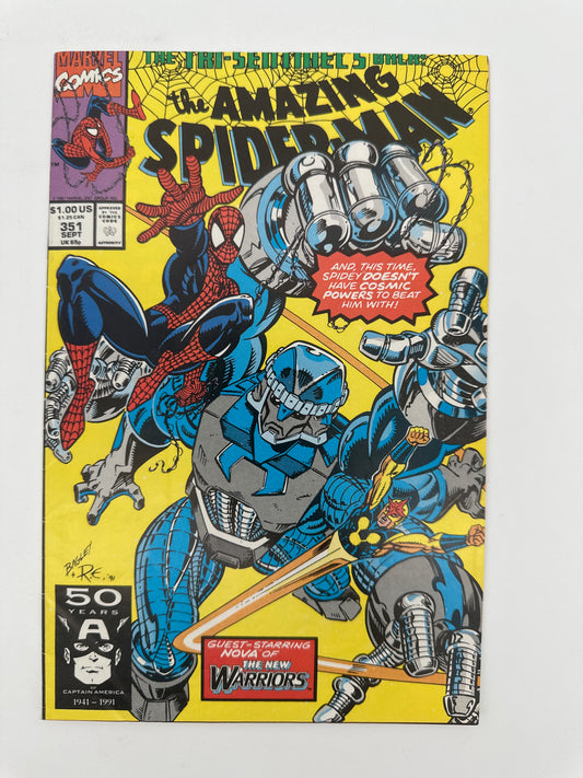 Amazing Spider-Man #351 FN/VF