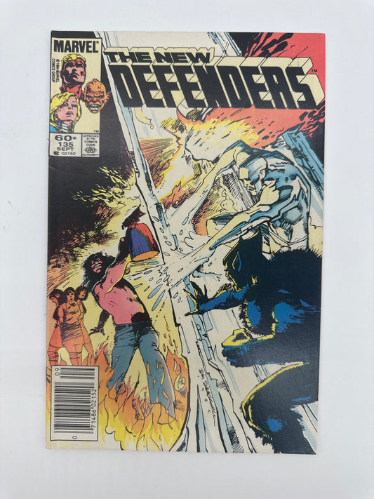 The New Defenders #135 Newsstand VF/NM