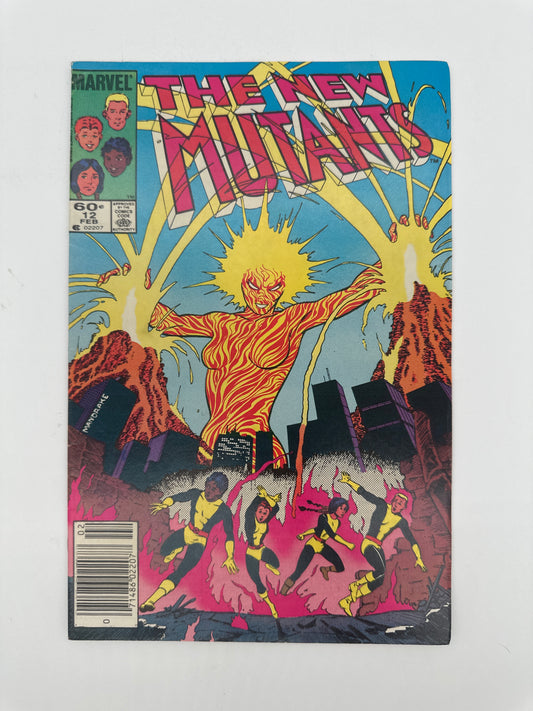 The New Mutants #12 Newsstand VF/NM