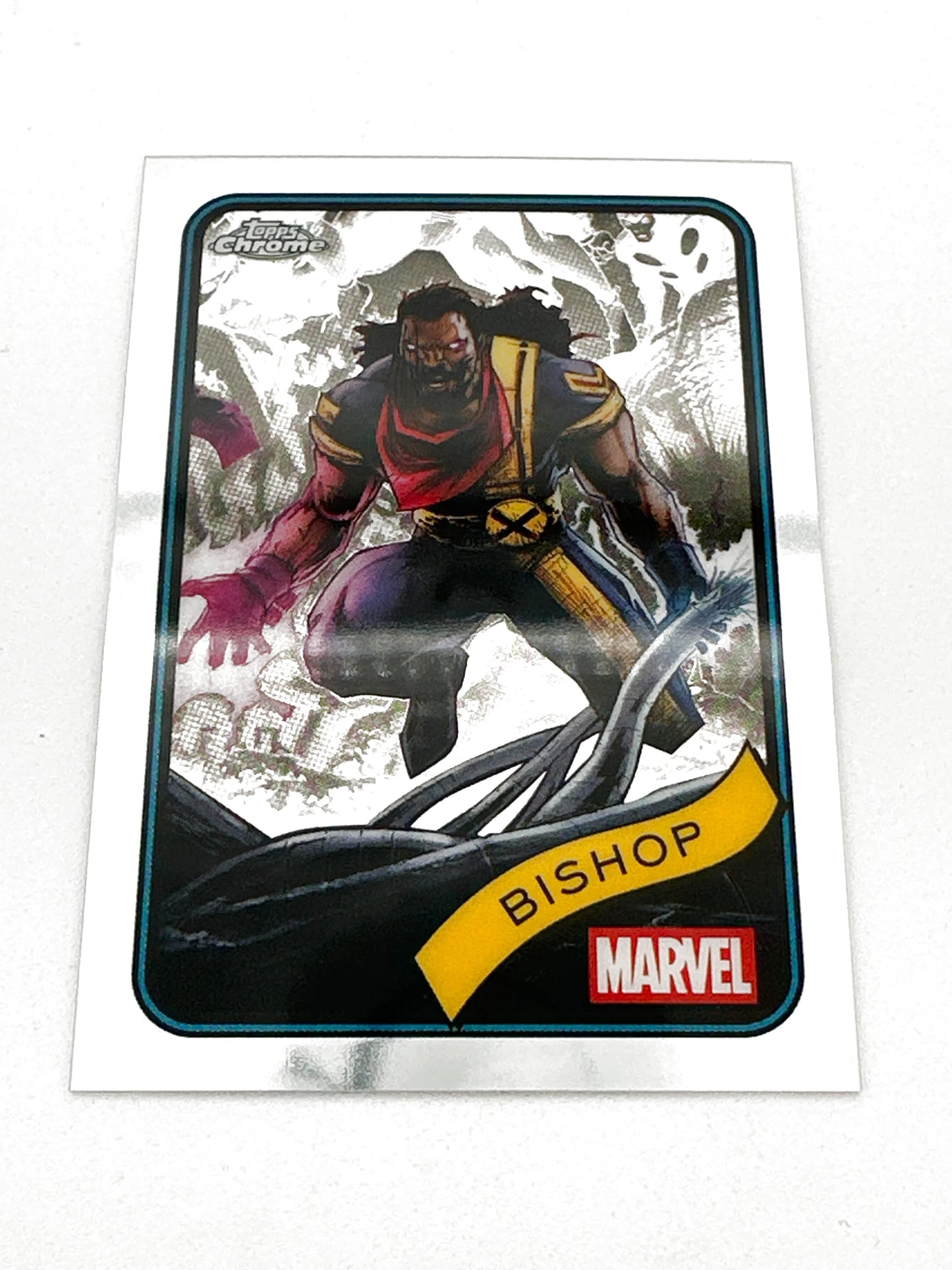 (Marvel Topps Chrome Bishop Base