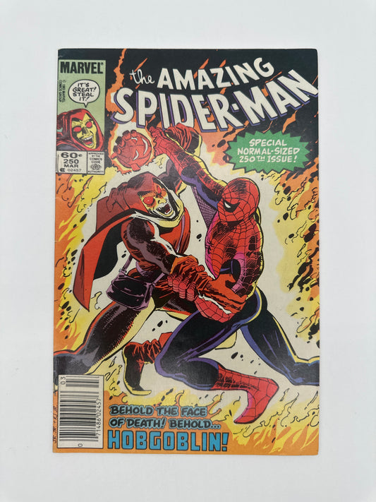 The Amazing Spider-Man #250 Newsstand VF/NM