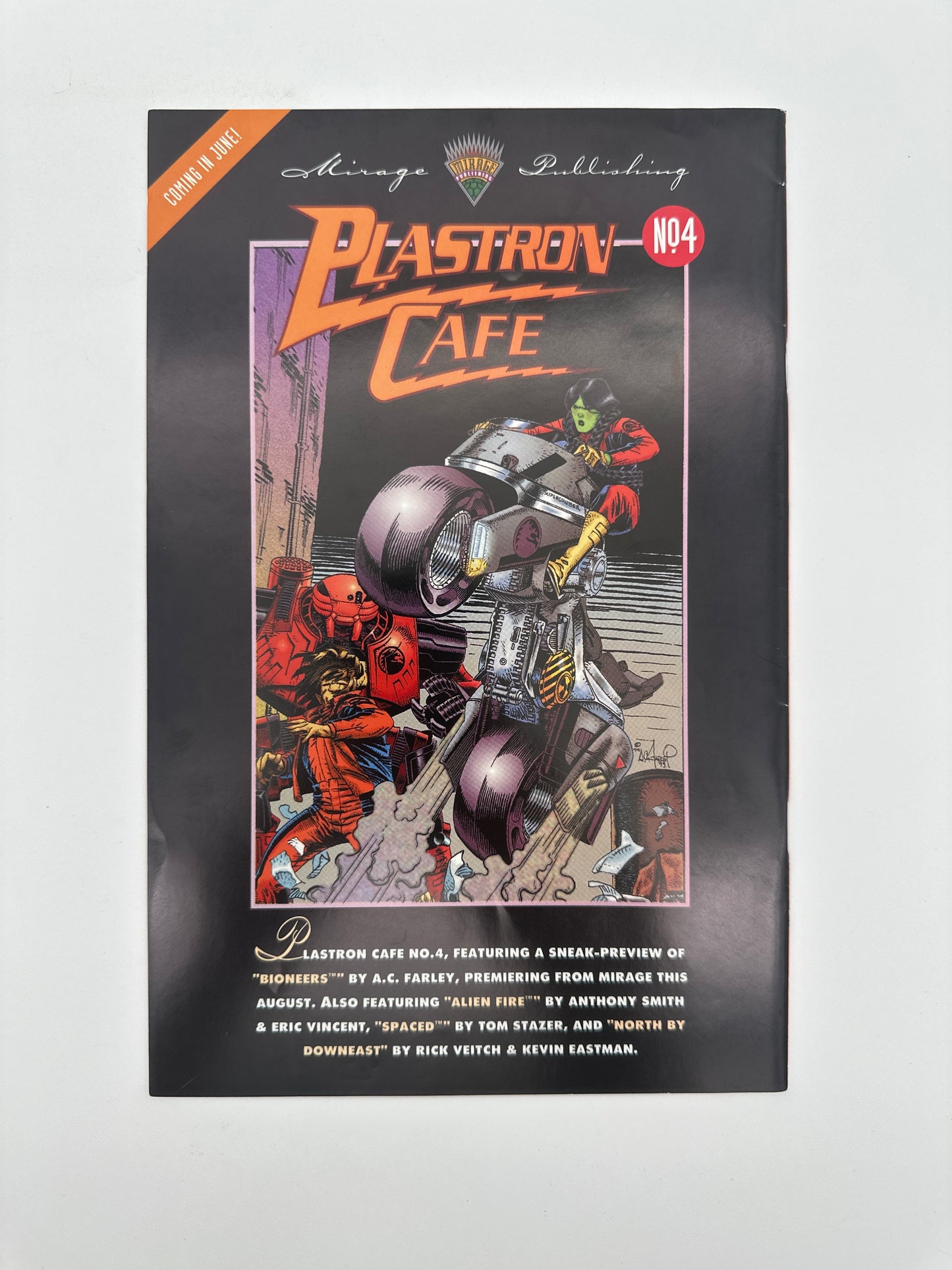 Plastron Cafe Comic Set HIGH GRADE