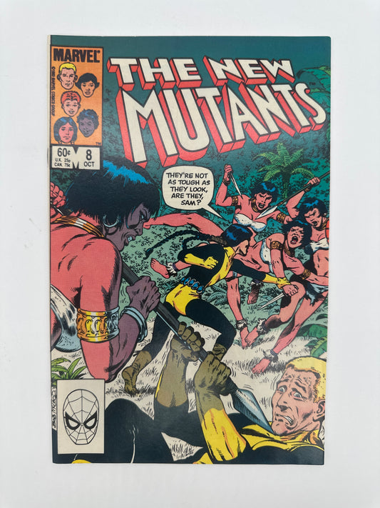 The New Mutants #8 NM