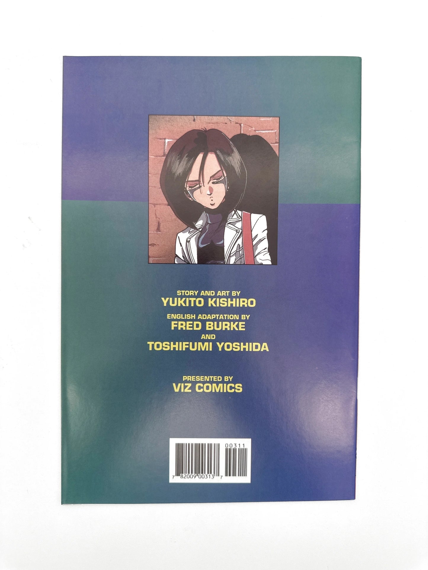 Manga comic book with a character on the cover