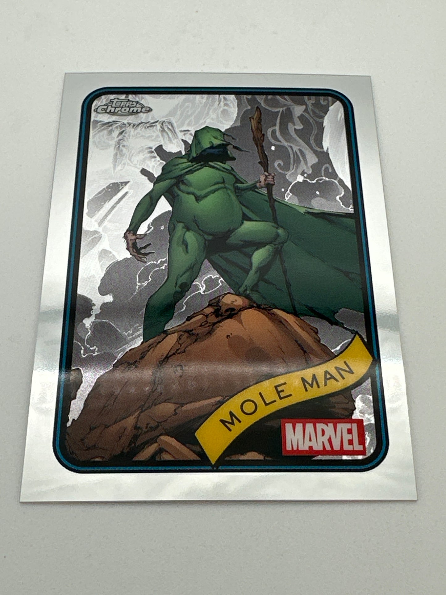 Marvel Topps Chrome Mole Man Base