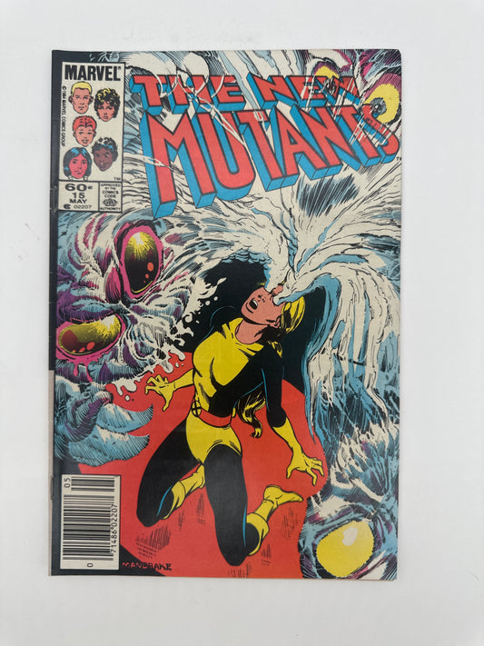 The New Mutants #15 Newsstand VF/NM