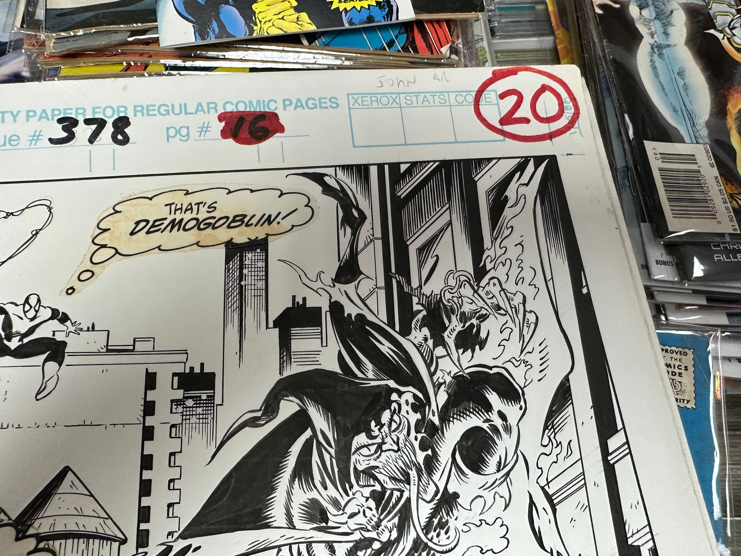 Amazing Spider-Man #378 Pg 16 Original Comic Art