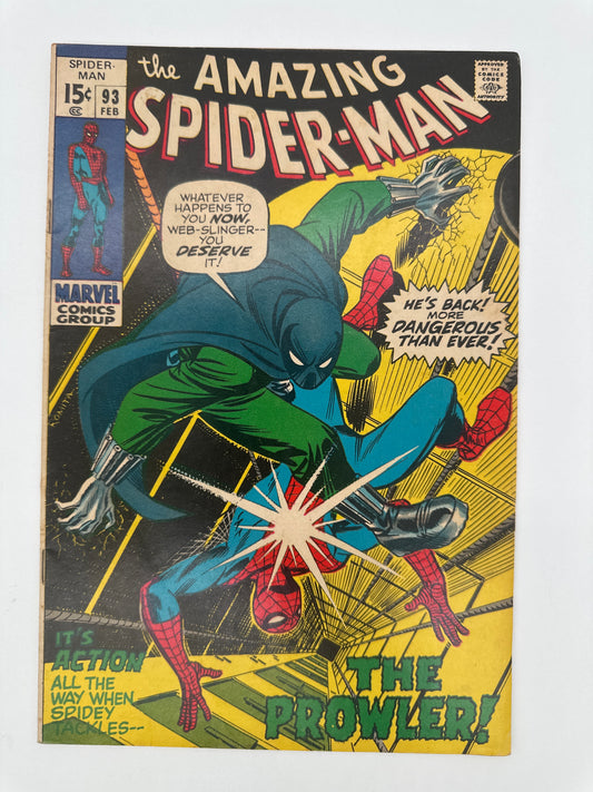 The Amazing Spider-Man #93 VF/NM