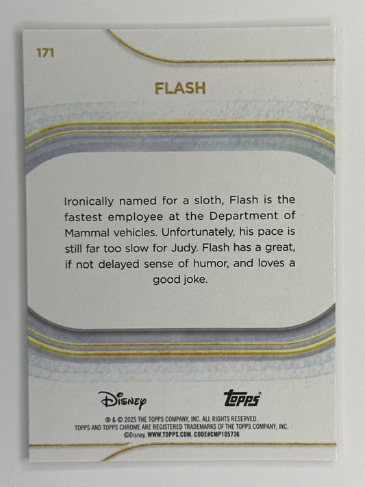 2025 Topps Disney Chrome 171 Flash Base Card
