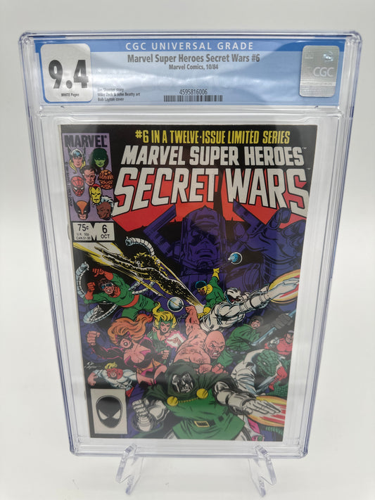 Marvel Super Heroes Secret Wars #6 Graded