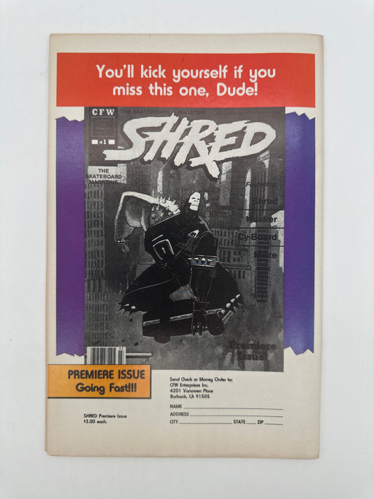 Shred #2 Newsstand NM