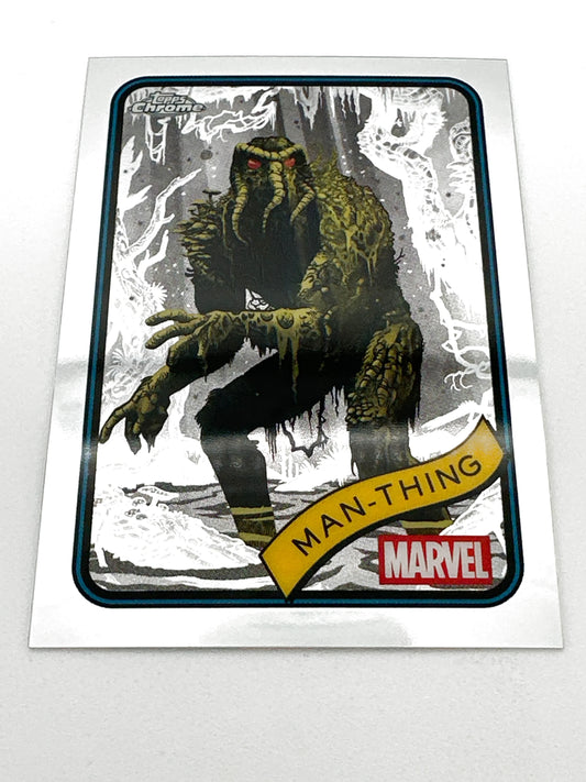 2025 Topps Marvel Chrome #031 Man-Thing Base
