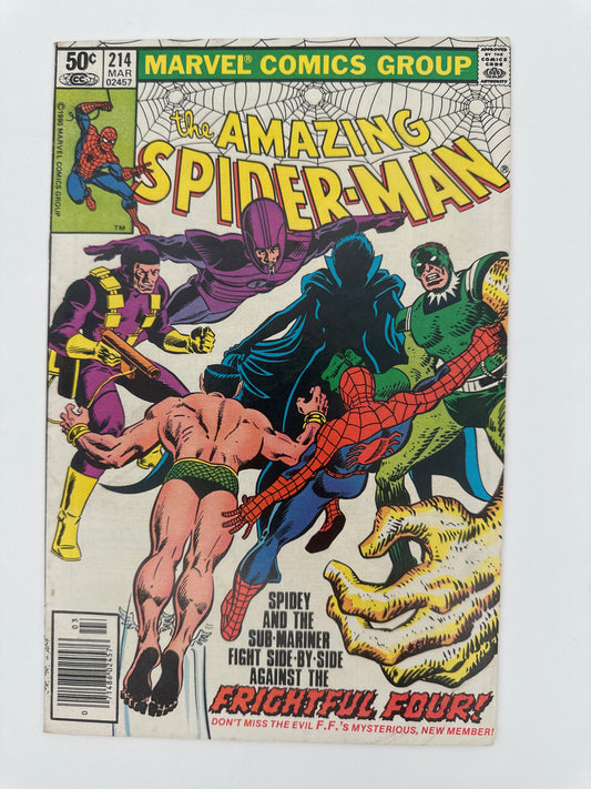 Amazing Spider-Man #214 F/VF