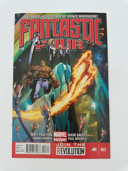 Fantastic Four Marvel Now #003 NM