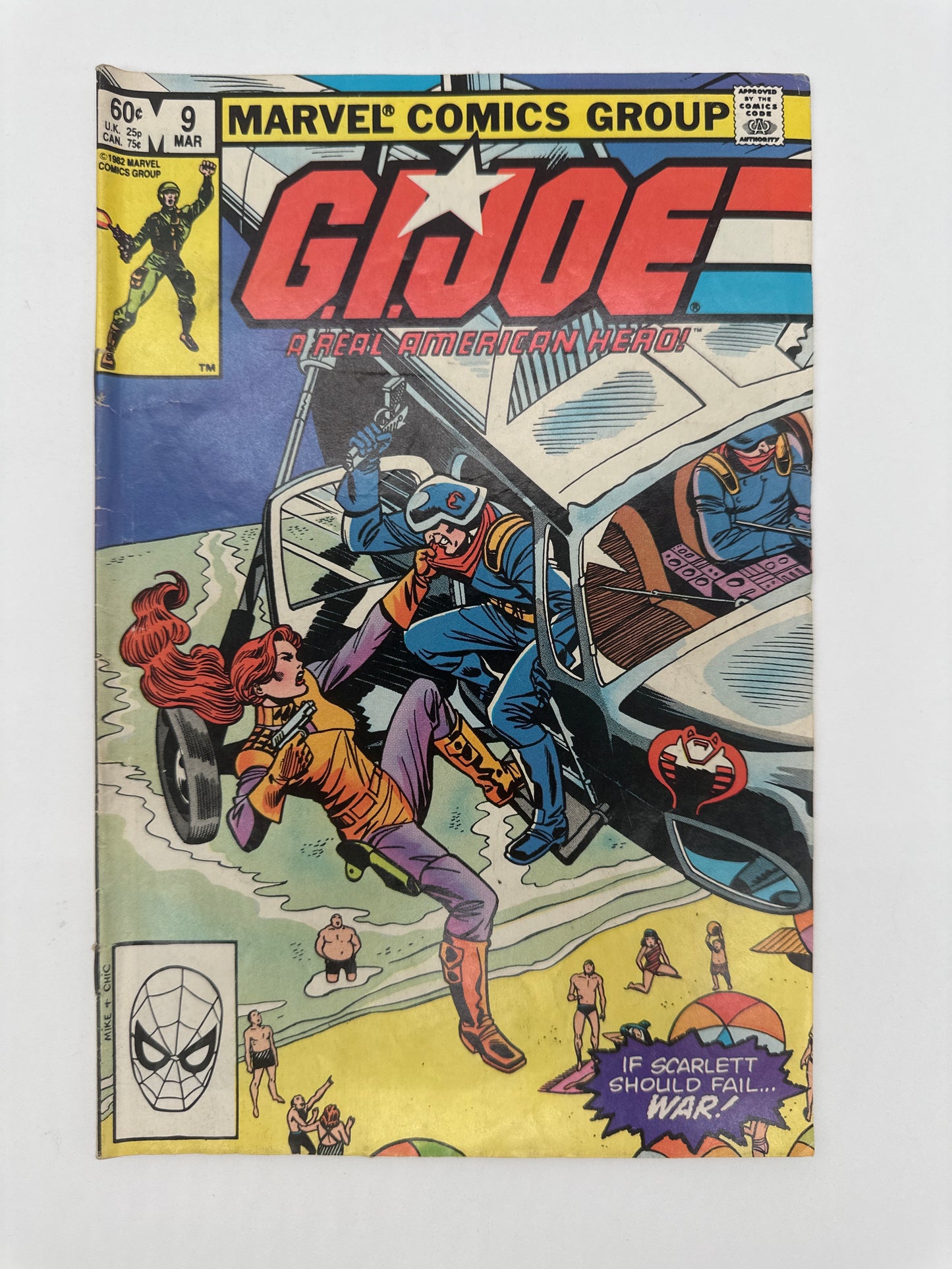 G.I. Joe: A Real American Hero #9 FN/VF