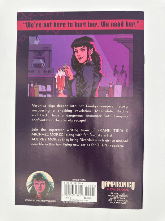 Vampironica New Blood #2B Variant Cover NM