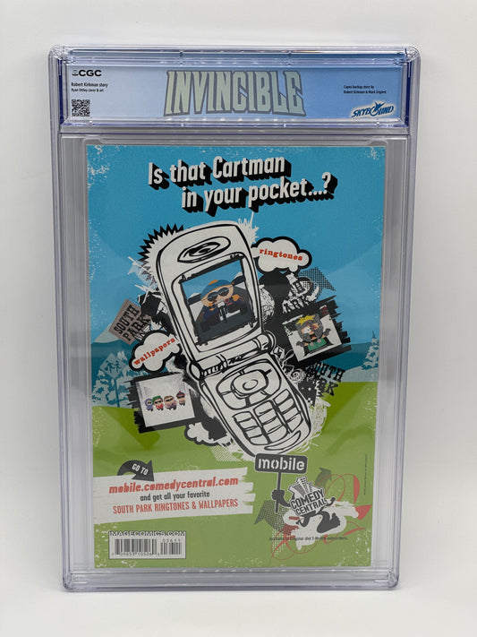 Invincible #36 CGC 9.4 Custom Label