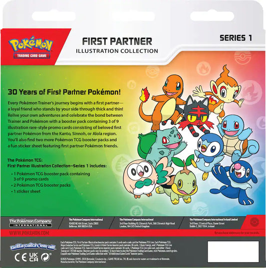 Pokémon Trading Card Game First Partner Illustration Collection Series 1