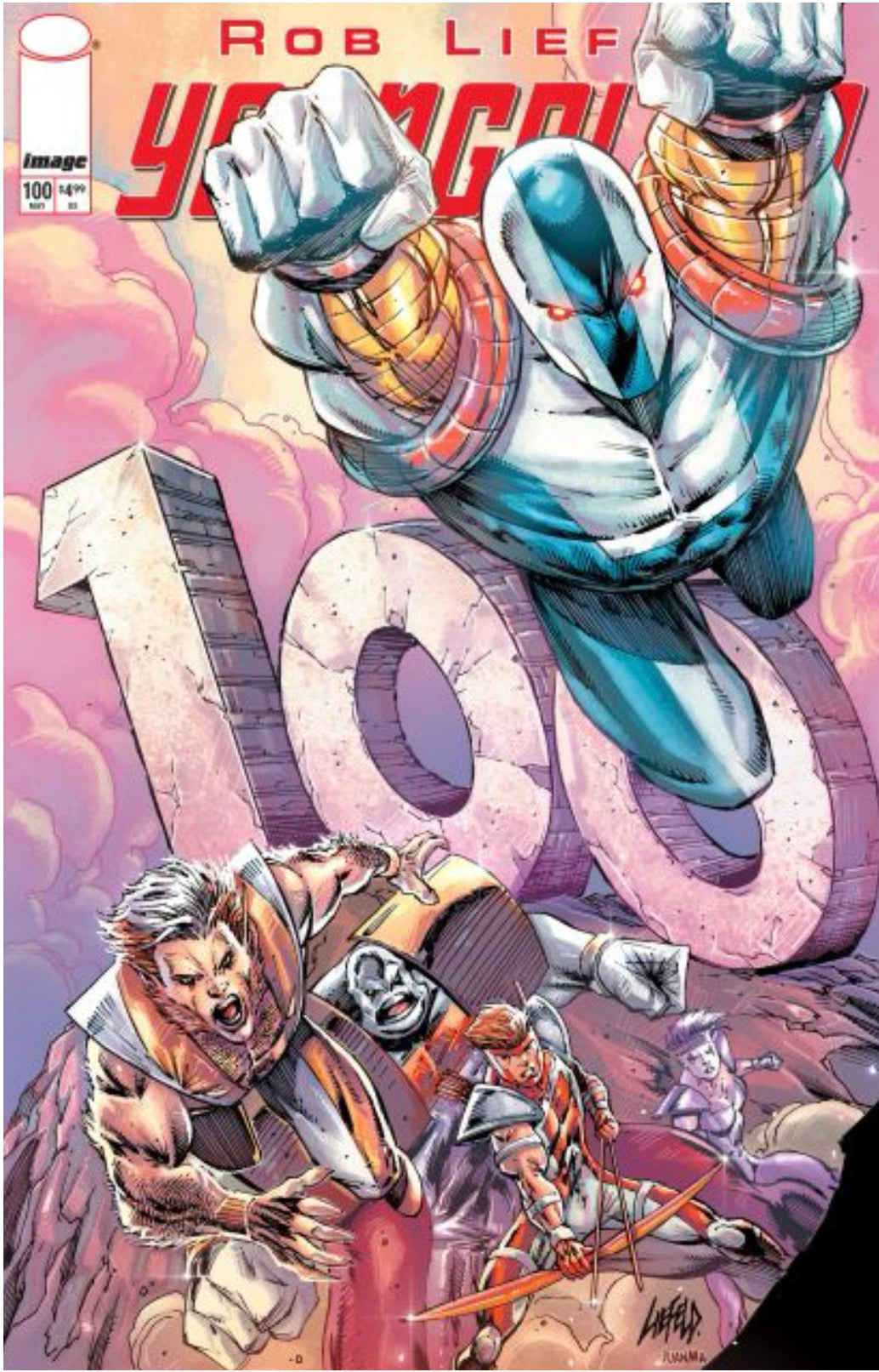 YOUNGBLOOD #100 CVR A ROB LIEFELD
