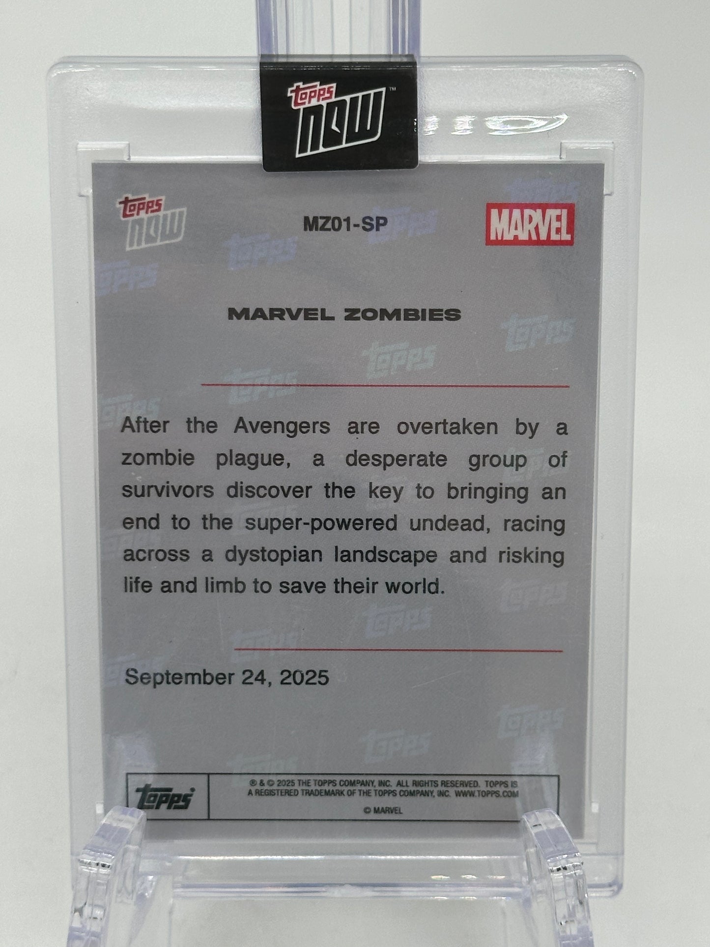 Topps NOW Marvel Zombies MZ01-SP Limited Base