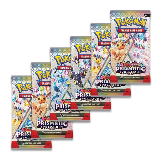 Pokémon TCG: Scarlet & Violet-Prismatic Evolutions Booster Bundle - Glass City Comics & Collectibles