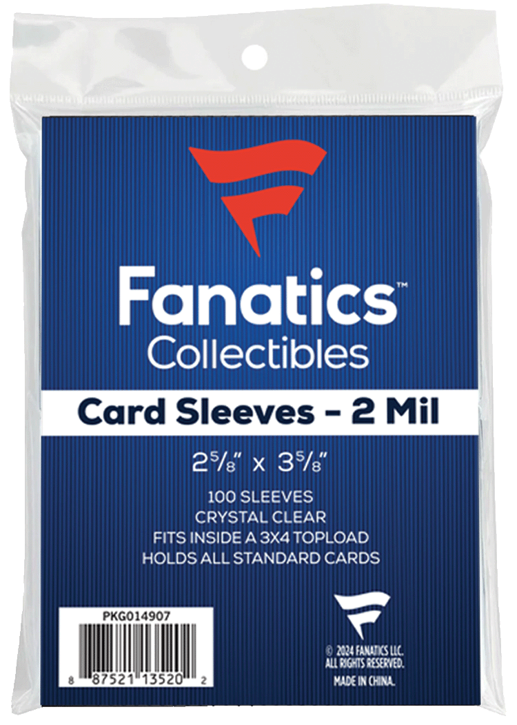 Fanatics Soft Sleeves 100 Count