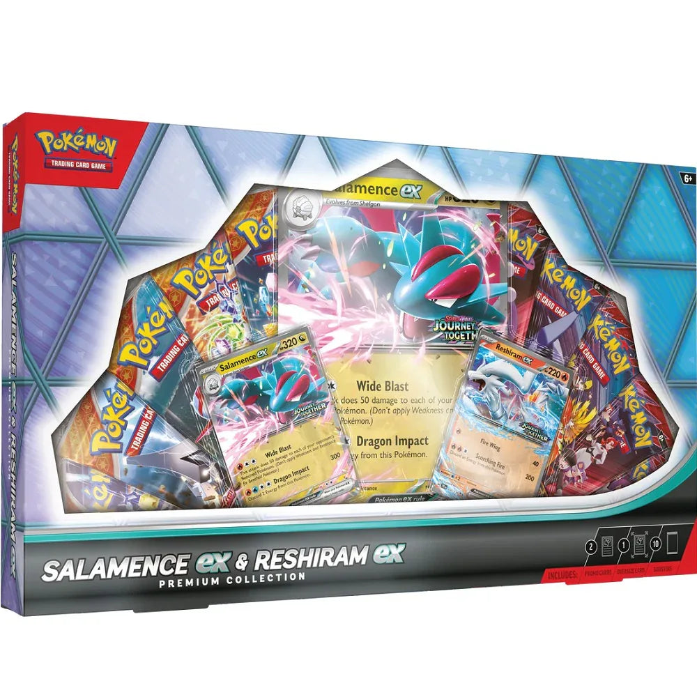 Pokémon TCG: Salamence ex & Reshiram ex Premium Collection - Glass City Comics & Collectibles