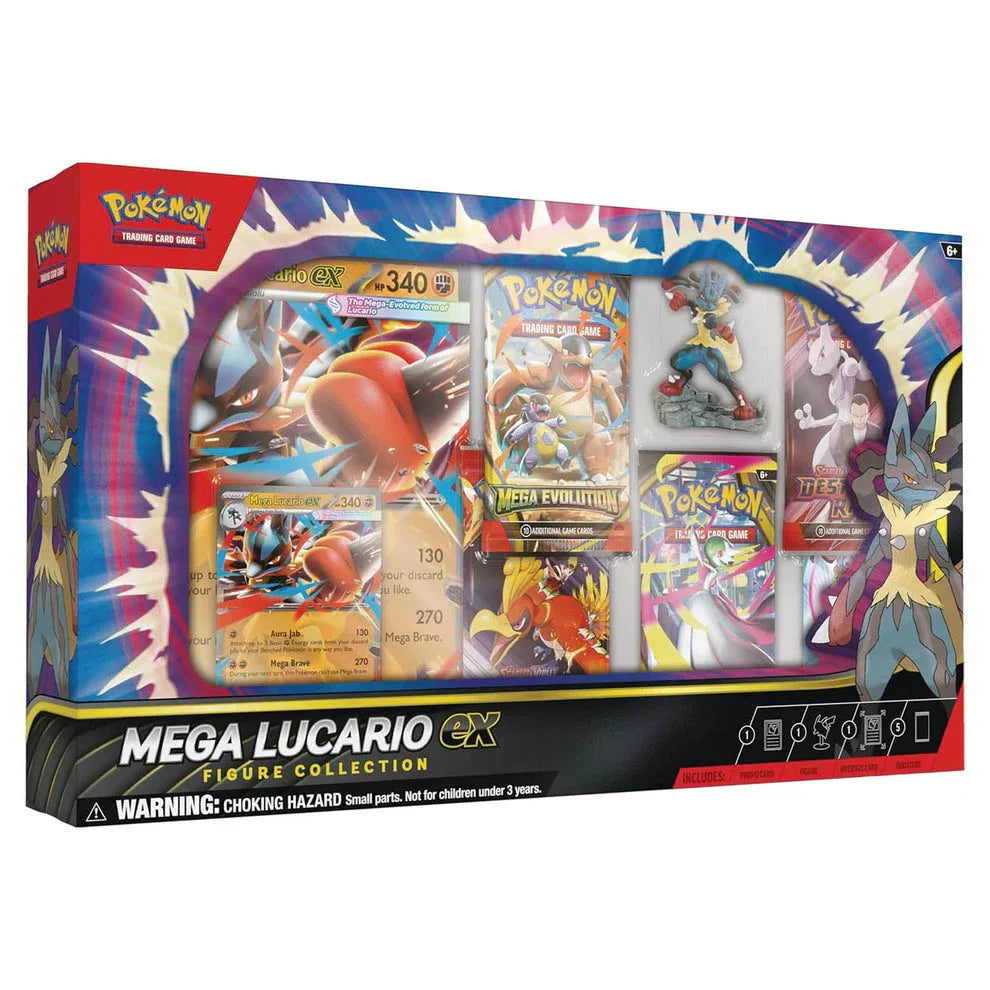 Pokémon TCG: Mega Lucario EX Premium Figure Collection - Glass City Comics & Collectibles