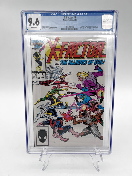 X-Factor #5 Graded (1st Apocalypse Cameo)