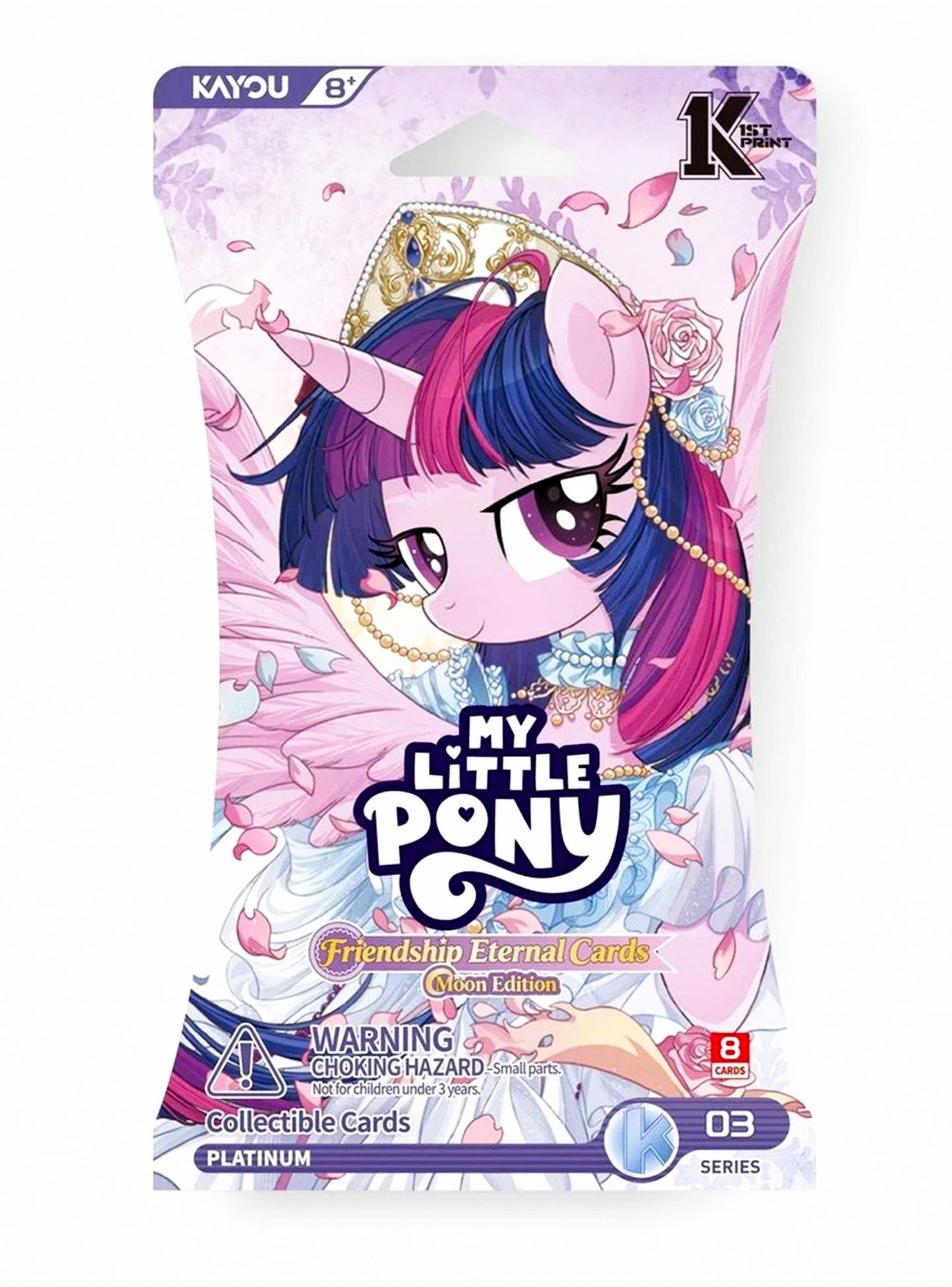 2026 My Little Pony Friendship Eternal Cards Moon Edition 3 Trading Card Pack