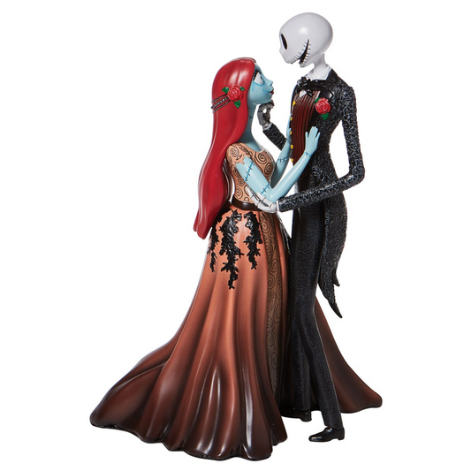 Disney Showcase Nightmare Before Christmas Jack and Sally Couture de Force Statue