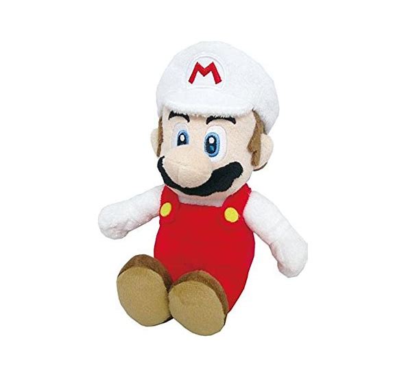 Little Buddy Super Mario Bros. Fire Mario 10" Plush