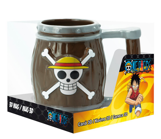 One Piece Barrel 3D Mug