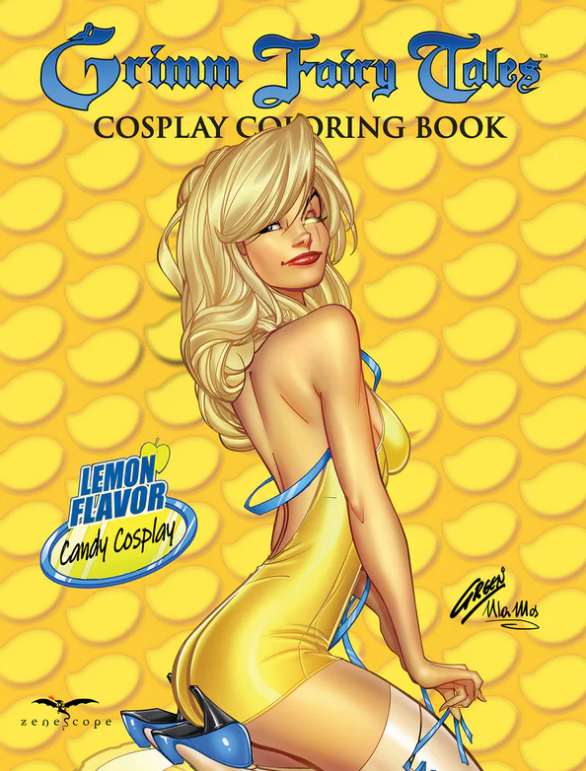 Coloring Book - Grimm Fairy Tales Cosplay Edition