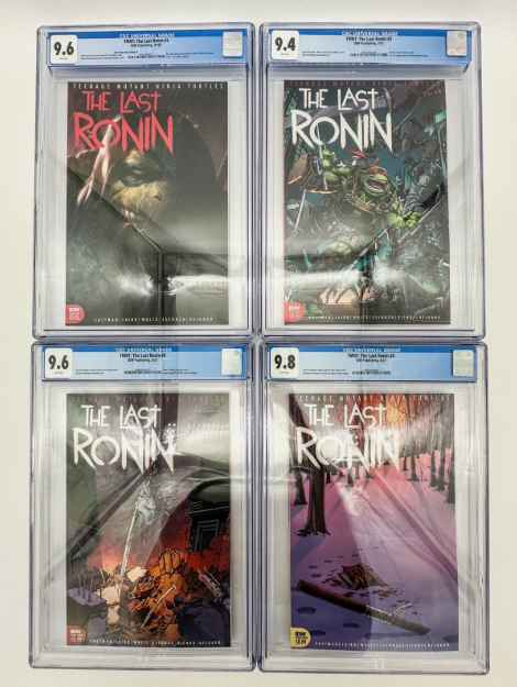 TMNT: The Last Ronin Set Issues 1-4 CGC 9.4-9.8