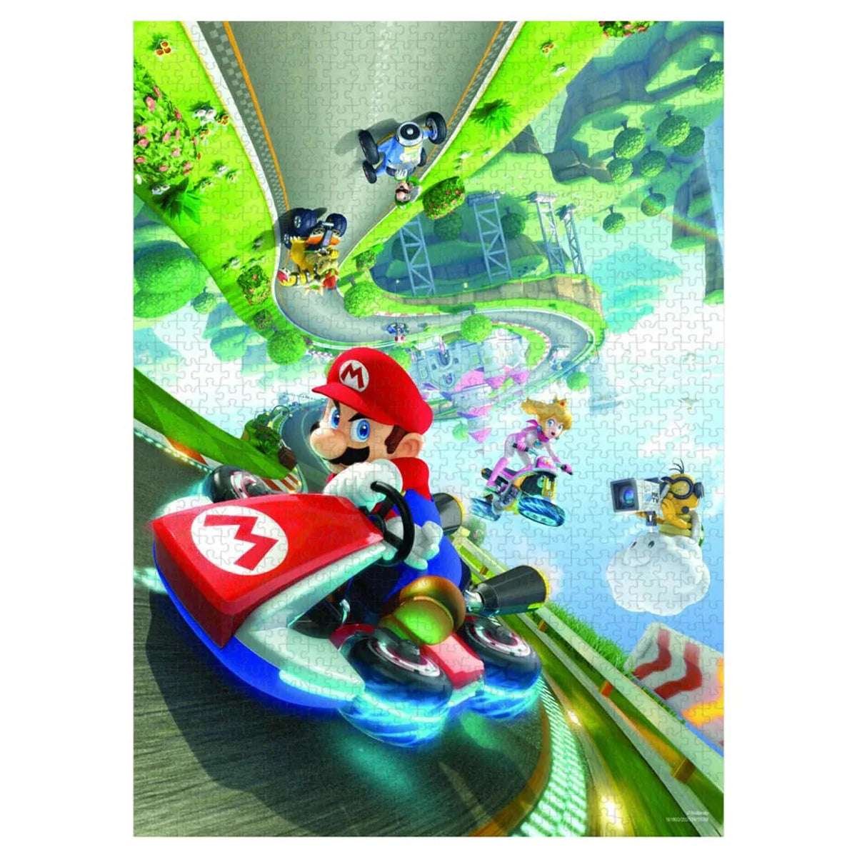 Puzzle: Mario Kart "Anti-Gravity" 1000 pieces - Glass City Comics & Collectibles