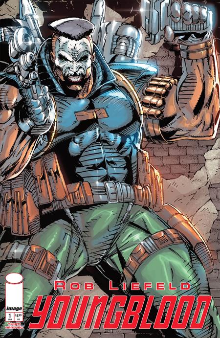 YOUNGBLOOD #1 (2025) 3RD PTG CVR B ROB LIEFELD VAR