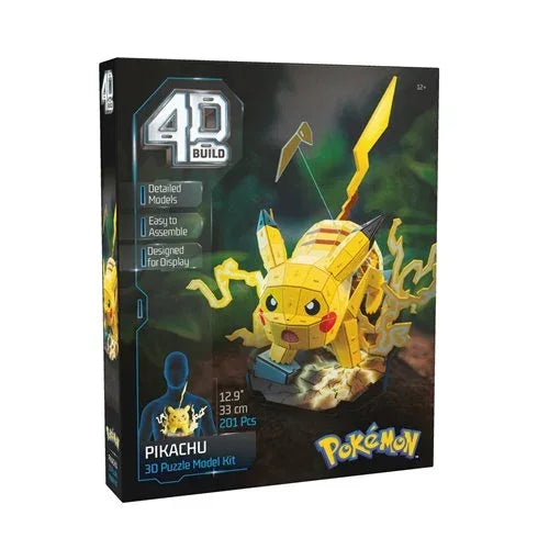 Pokemon 4D Build Pikachu 3D Puzzle Model Kit - Glass City Comics & Collectibles