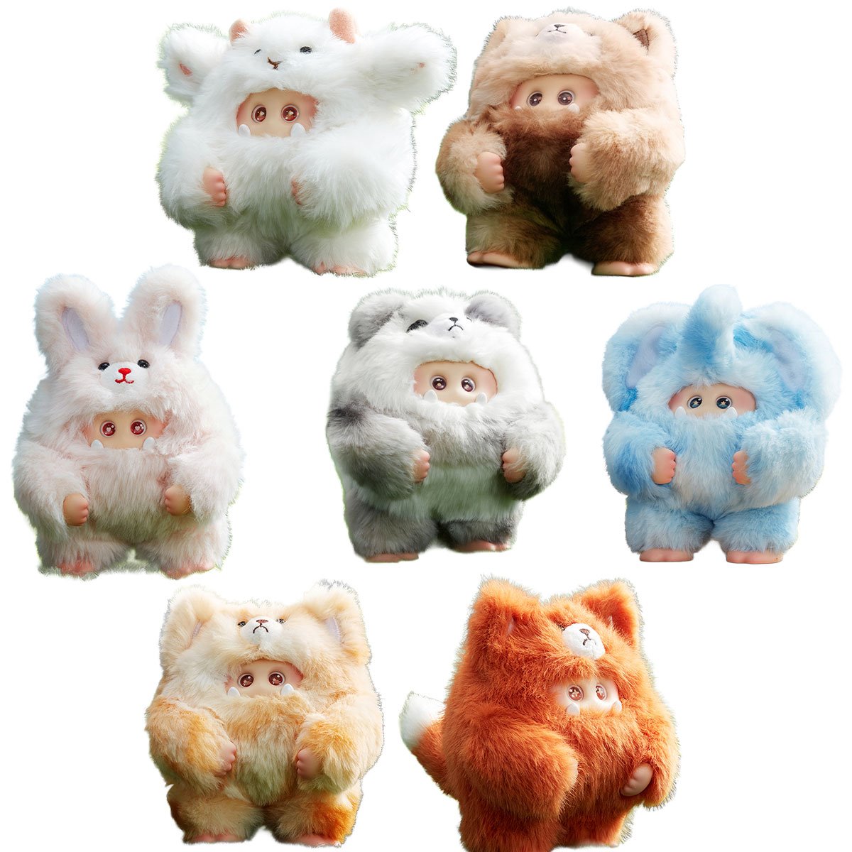 Giggle Monster Furry Forest Series Blind-Box Vinyl Plush – Glass Giggle Monster Furry Forest Series Blind-Box Vinyl Plush – Glass