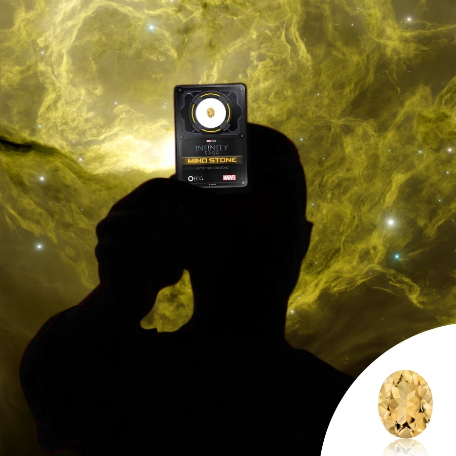 Infinity Saga Jarvis Series Mind Stone Scaled Replica