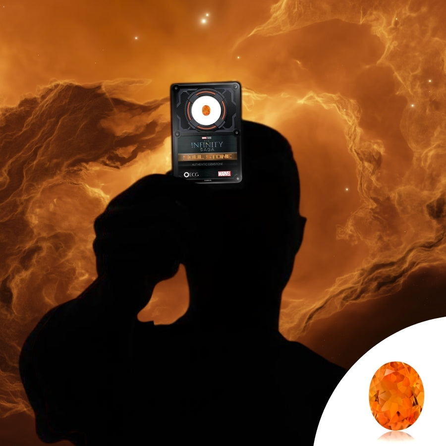 Infinity Saga Jarvis Series Soul Stone Scaled Replica