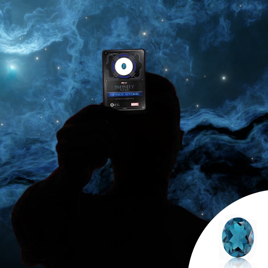 Infinity Saga Jarvis Series Space Stone Scaled Replica