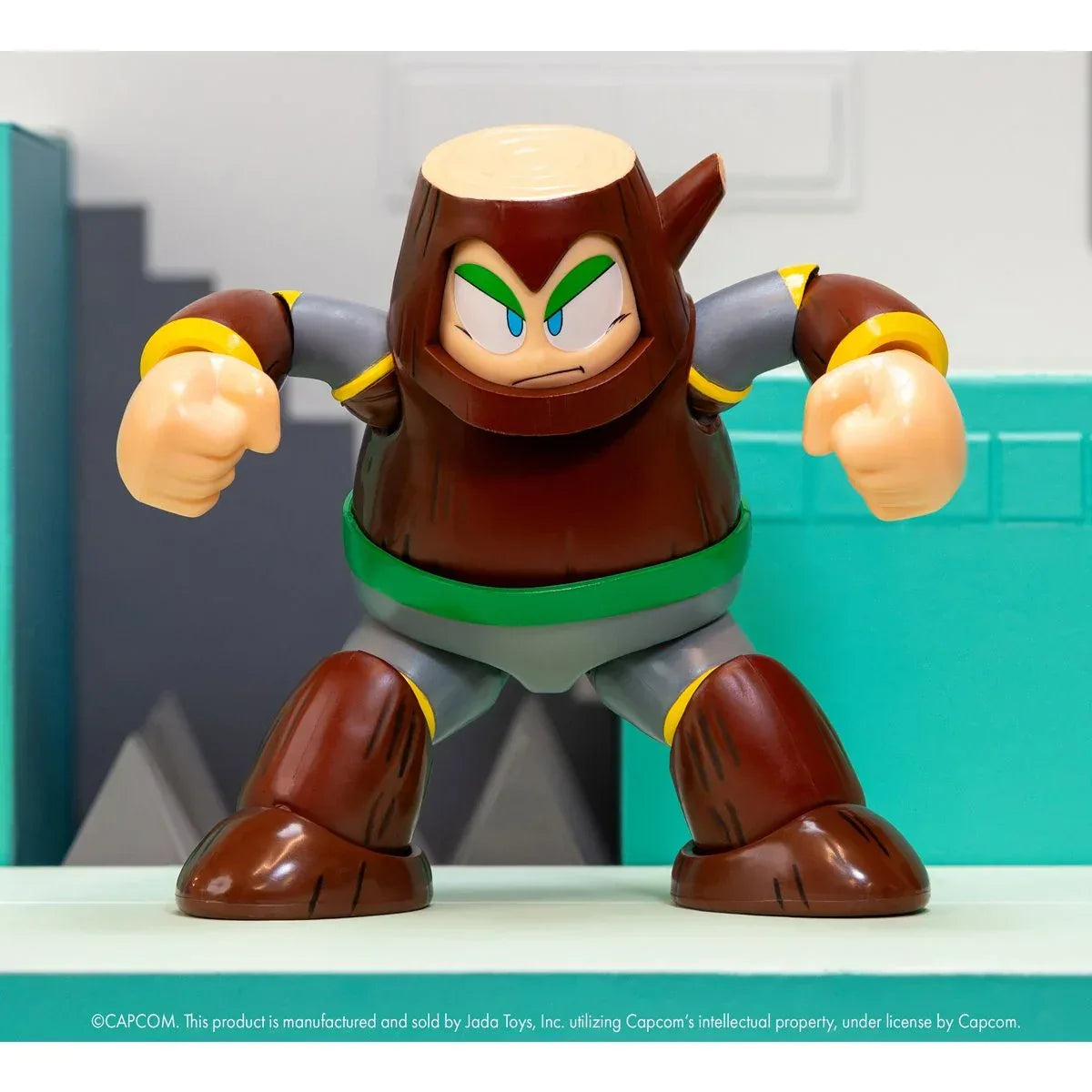 Mega Man Wood Man Deluxe 1:12 Scale Action Figure - Glass City Comics & Collectibles