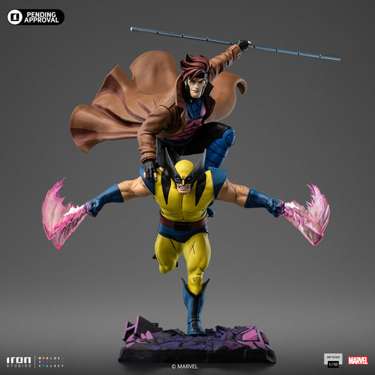 Gambit & Wolverine Deluxe 1:10 Scale Statue