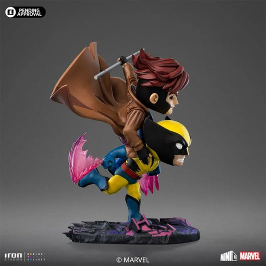 X-Men '97 Wolverine and Gambit MiniCo Vinyl Figure