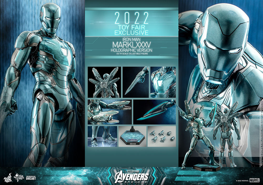 Iron Man Mark LXXXV (Holographic Version) Sixth Scale Figure