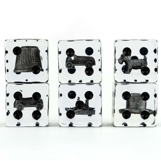 Monopoly 22mm Token Inclusion Dice Set