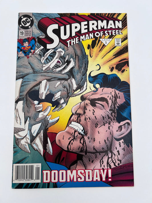 Superman: The Man of Steel #19 Newsstand VF
